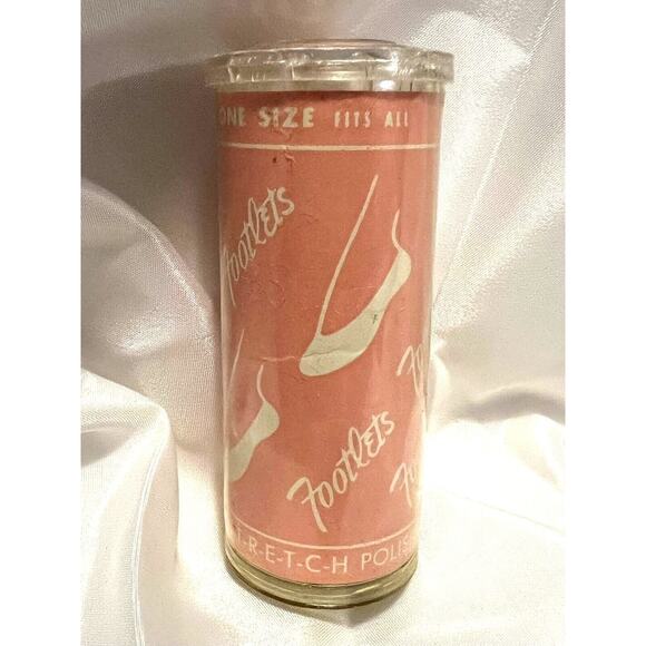 Vintage Footlets Nylon Foot Socks! In Orig Package NEW - Picture 5 of 5